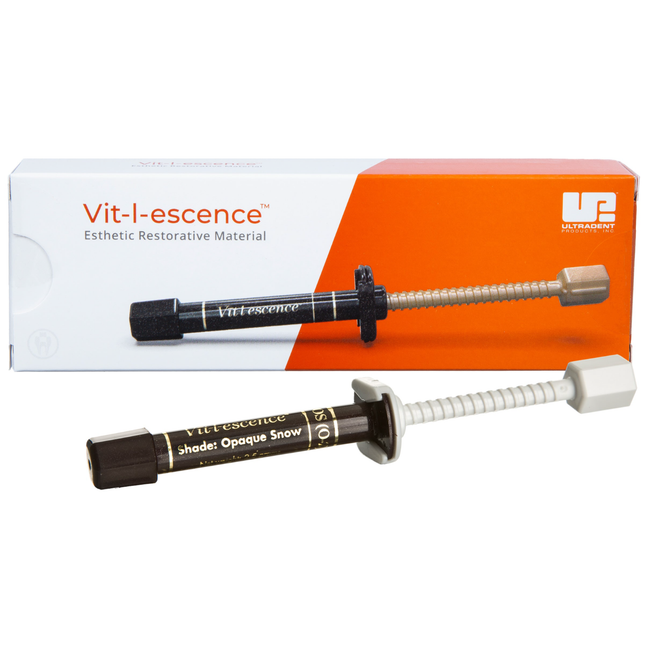 Vit-l-escence Syringe Opaque Snow Refill, 1183