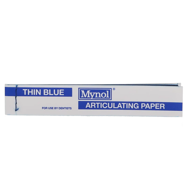 Mynol Thin Blue articulating paper, box of 14 books