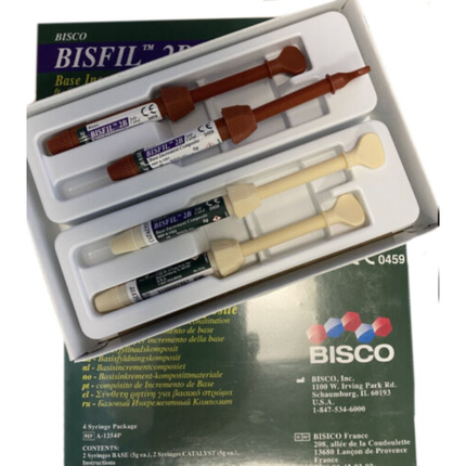 Bisfil 2B, 4 Syringes (2 x Base, 2 x Catalyst), 0-A1254P