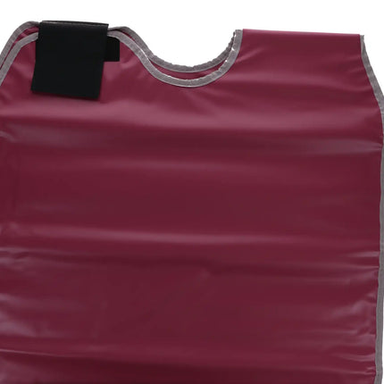 HSB - Lead Apron Panoramic Poncho Mauve, Adult