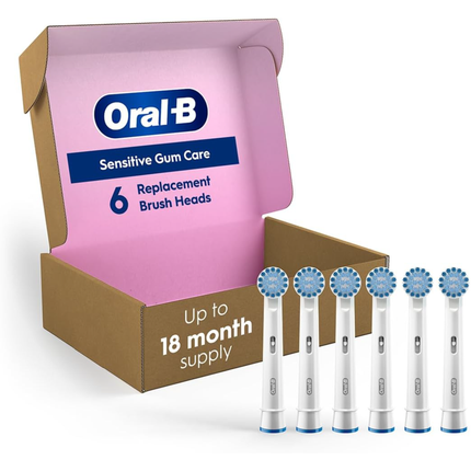 P&G - Oral-B Toothbrush Head Sensitive Gum Care 6/Bx