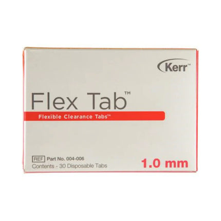 Flexible Clearance Tabs Pink 1.0mm 30/Pk