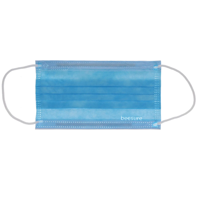 Vibe Face Masks 50/Bx Luminous Blue ASTM 3 (BE2500) **Discontinued