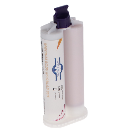 VPS Vinyl Polysiloxane Impression Material, Medium Body, Regular Set, 2/Pk, 210151