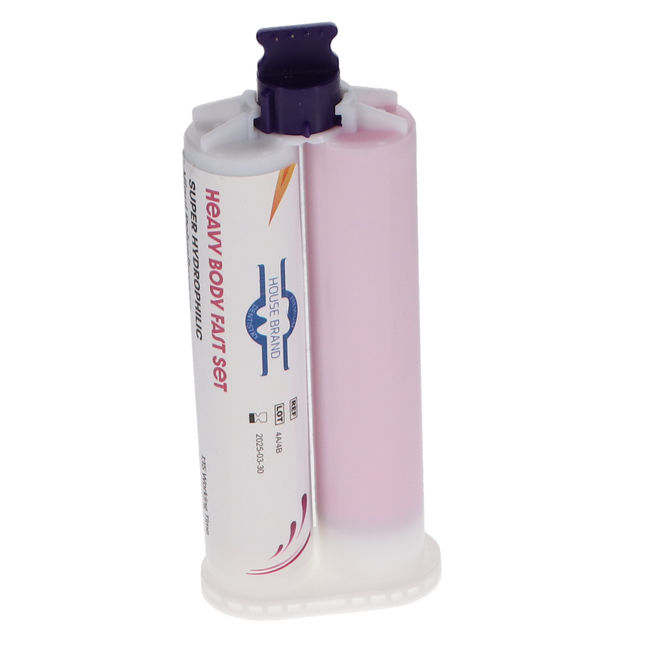 VPS Vinyl Polysiloxane Impression Material, Heavy Body, Fast Set, 2/Pk, 210153