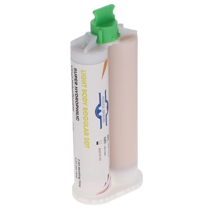 VPS Vinyl Polysiloxane Impression Material, Light Body, Regular Set, 2/Pk, 210155