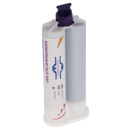 VPS Vinyl Polysiloxane Impression Material, Monophase, Fast Set, 2/Pk, 210156