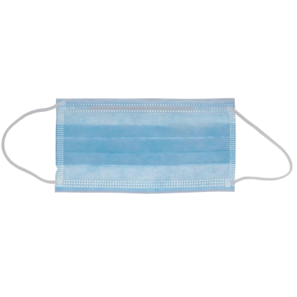 Medicom - SafeMask Classics Earloop Masks L1 50/Box Blue
