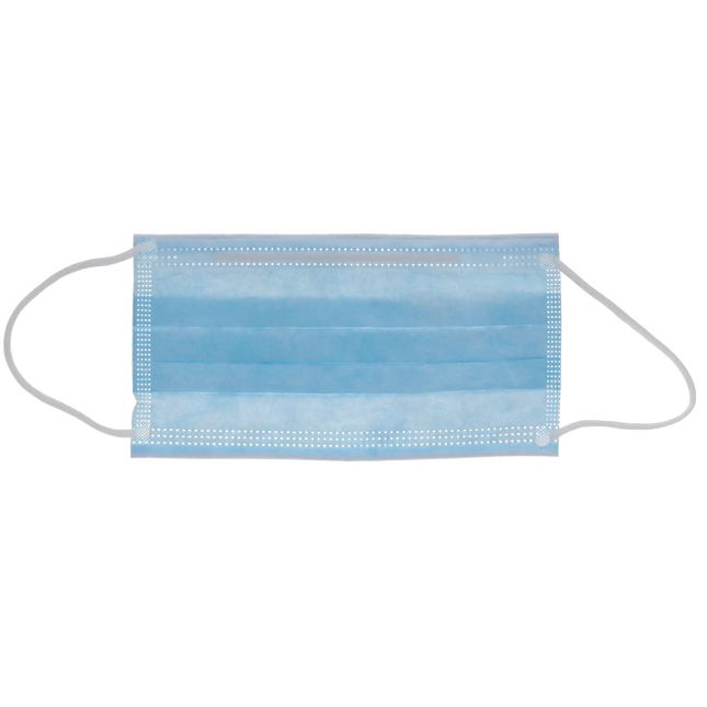 Medicom - SafeMask Classics Earloop Masks L1 50/Box Blue