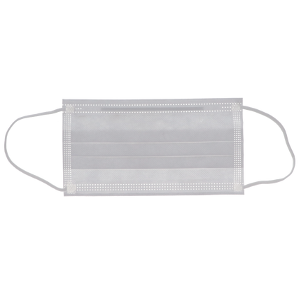 SafeMask Classics Earloop Masks, Level 3, White, 50/Bx, 205314