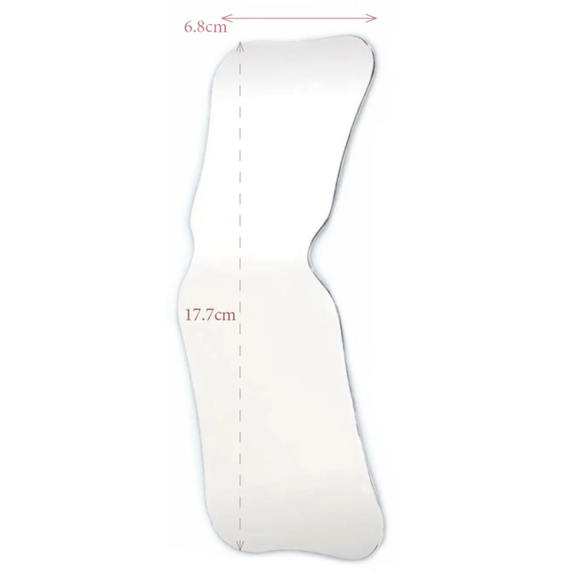 Angled Photograpy Mirrors, Double-Sided, Wide Adult/Child Occlusal  (2 2/3?x  7?x 2 4/5?), IPM2-5NSA