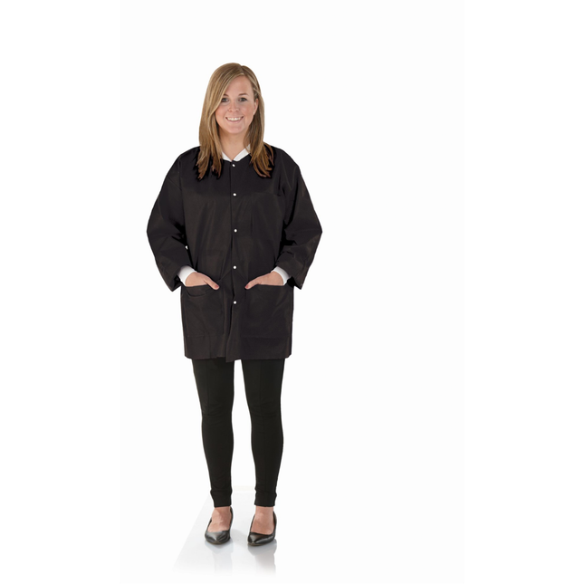 SafeWear Hipster Jacket Black Medium 12/Pk