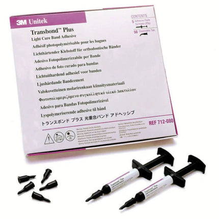 3M Unitek - TransBond PLUS light-curing adhesive for fixing molar rings, syringe 4 g, 3M