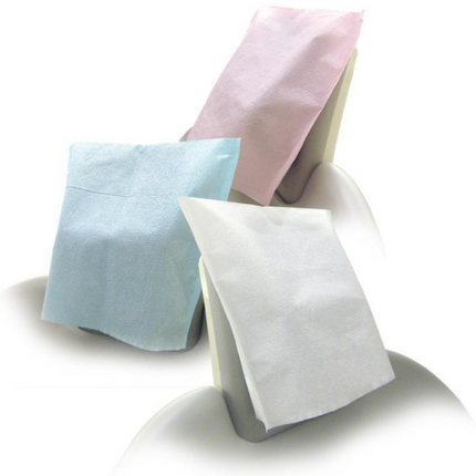 SafeBasics Head Rest Cover 10x13, White, 500/Pk