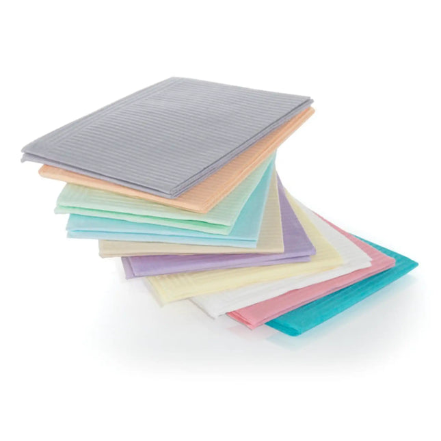 Medicom - Bib 13X18 2-Ply Rose 500/Cs