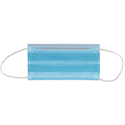 SafeMask FreeFlow Level-3 Masks 50/Bx Blue, 200515