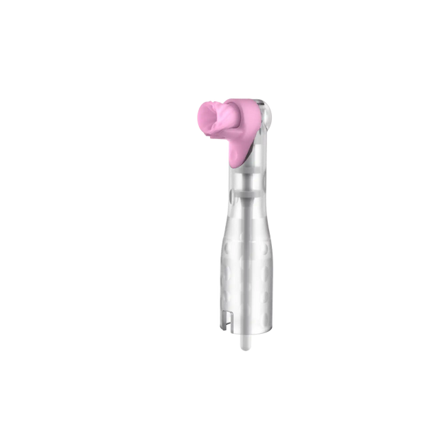 Pac-Dent - AntiSplatr Disposable Prophy Angle Soft Pink 100/Pk