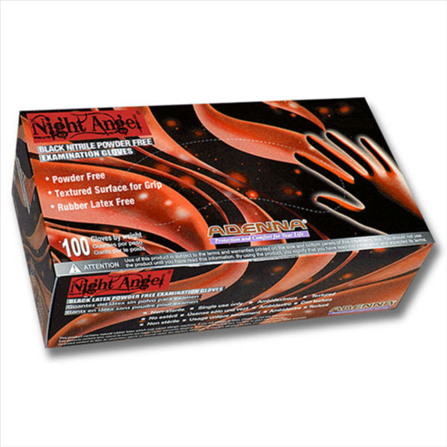 Adenna - Night Angel Nitrile Exam Glove XS 100 X 10