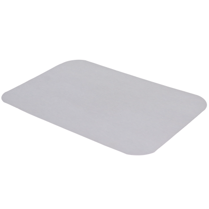 Tidi - 10-1/4" x 15-3/4" S.S. White "D" - White Heavyweight Paper Tray Cover, Box