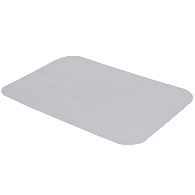 Tidi - 10-1/4" x 15-3/4" S.S. White "D" - White Heavyweight Paper Tray Cover, Box