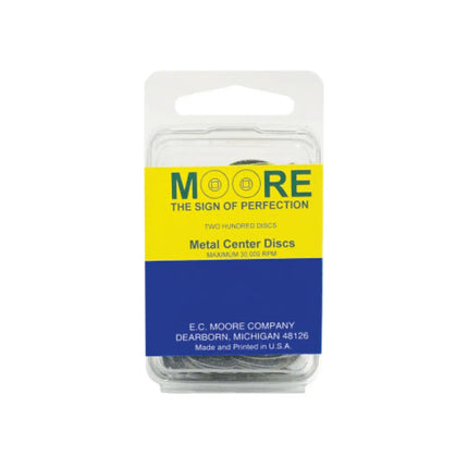 EC Moore - Paper Discs Brass Center 5/8" Sand Coarse 200/Pk