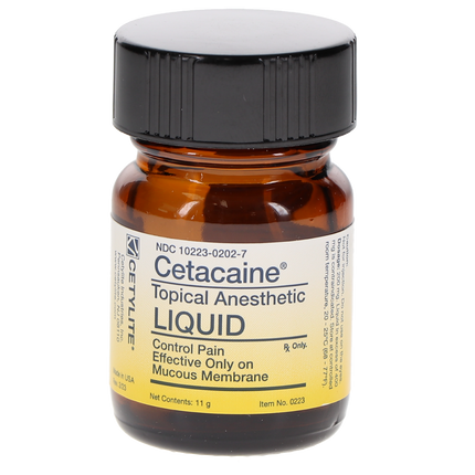 Cetacaine? Topical Anesthetic Liquid, 11 g bottle (Replaces Item 0203)