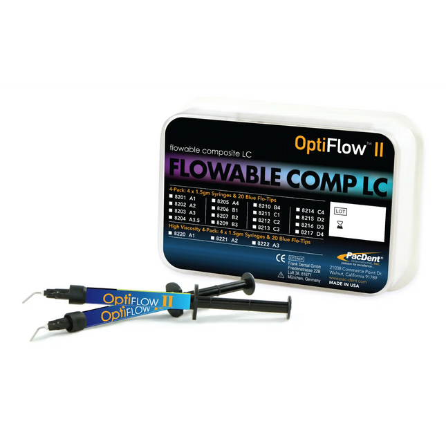 OptiFlow II Nano Flowable LC Syringes 4 x 1.5gm A2