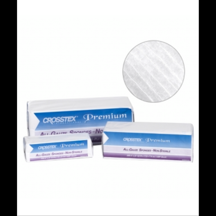 All-Gauze Sponges Premium N/S 3x3 12-Ply 4000/Case