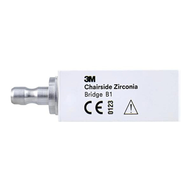 Chairside Zirconia Bridge Block 39mm Refill B1 3/Pk