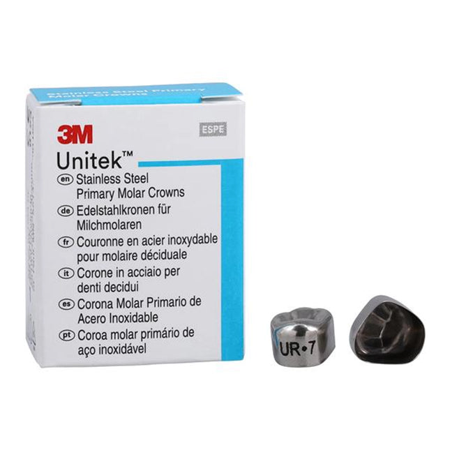 3M-Unitek S.S. Primary Molar 1st UR-7 5/Pk