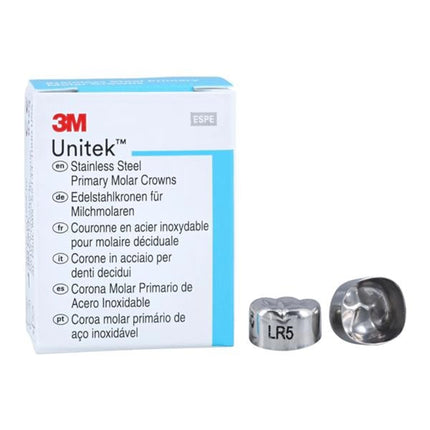 Unitek Crowns SS 2nd Prim Mol LR5 900245 5/Bx