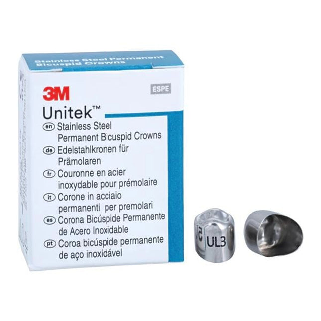 Unitek Crowns SS 1st Perm Bic UL3 900513 5/Bx