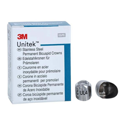 Unitek Crowns SS 1st Perm Bic UL4 900514 5/Bx