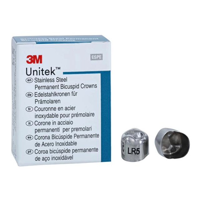 3M-Unitek S.S. Permanent Bicuspid 2nd LR-5 5/Pk