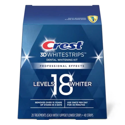 P&G - 20 Treatments per kit(40 Strips: 20 upper/20 lower). 8 Kits/Cs