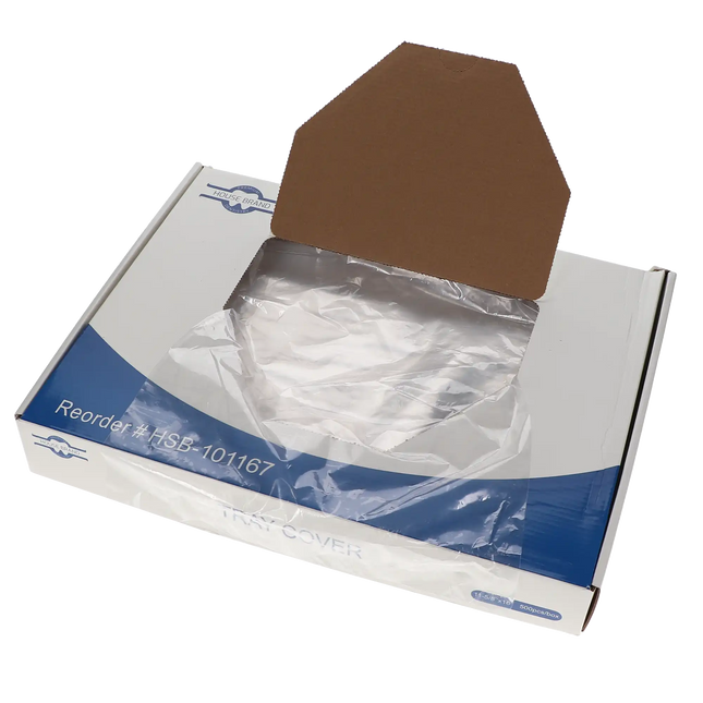 HSB - Tray Cover/Sleeve, Poly - 11.5/8"W x 16"L - 500/Bx