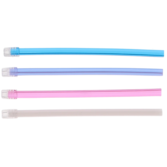 HSB - Saliva Ejector, Clear/Tip, Assorted Colors - 100/Bg - (equiv SE7002)