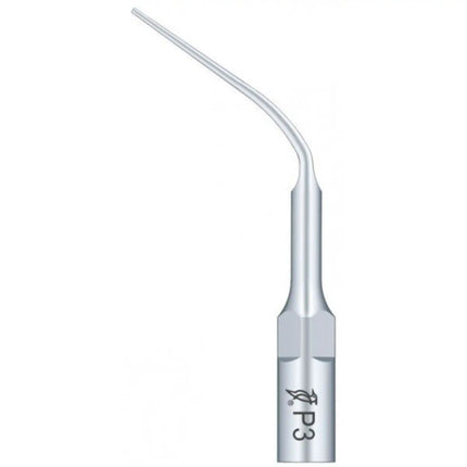 Woodpecker - Woodpecker, Ultrasonic Scaler Silver Tips P3 - 1/Pk. Periodontal Scaling Tips