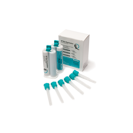 Quala - Vanilla Creme HP Bite Registration Kit, Super Fast Set, 2 Cartridges & 6 Tips/kit
