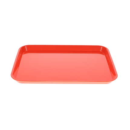 HSB - Set-up Tray Flat Size B (Ritter) - Flame, Plastic, 13-3/8" X 9-5/8" X 7/8" - (Equiv 300BF-5)