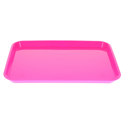 HSB - Set-up Tray Flat Size B (Ritter) - Neon Pink, Plastic, 13 3/8" x 9-5/8" X 7/8" - (Equiv 300BFS-6)
