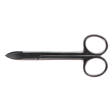 HSB - Crown Scissor 4.5'' Curved Serrated