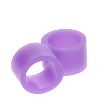 Code Rings, Regular, Purple, 60/Pk, 300250