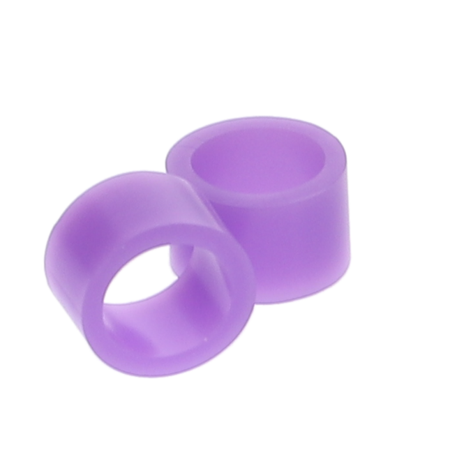 Code Rings, Regular, Purple, 60/Pk, 300250