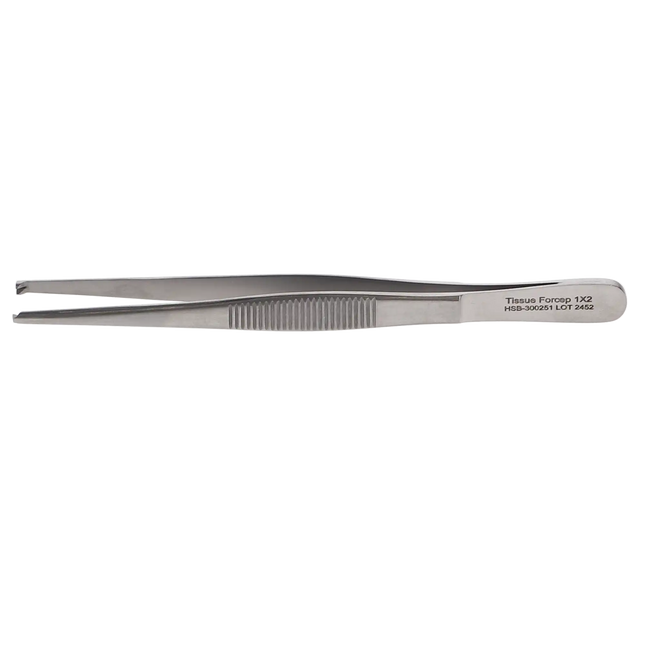 HSB - Tissue Forceps 5'' 1X2
