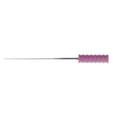 Barbed Broaches, 25 mm, # 0, Sterile, XXXX-Fine, Purple, 10/Pk, 400600