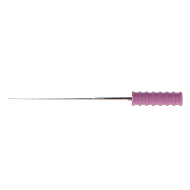 Barbed Broaches, 25 mm, # 0, Sterile, XXXX-Fine, Purple, 10/Pk, 400600