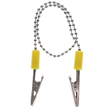 HSB - Bib Clip 3/Pk Chain Yellow