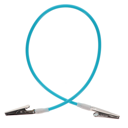 HSB - Bib Clip 3/Pk Plastic Non-Stretch Blue