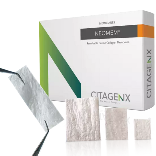 Citagenix - Membrane Bovine Collagen - Neomem 15x20mm Resorbable collagen membrane
